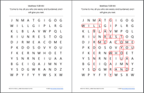 25 Free Bible Word Search Puzzles [PDF Printable Download] - Sunday ...