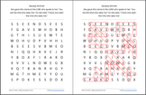 25 Free Bible Word Search Puzzles [PDF Printable Download] - Sunday ...