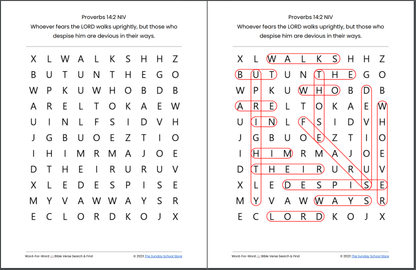 25 Free Bible Word Search Puzzles [PDF Printable Download]