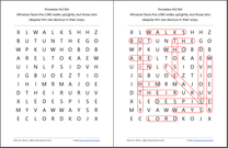 25 Free Bible Word Search Puzzles [PDF Printable Download] - Sunday ...