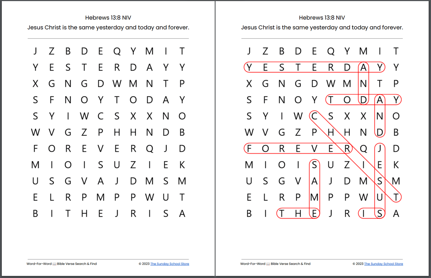 25 Free Bible Word Search Puzzles [PDF Printable Download]