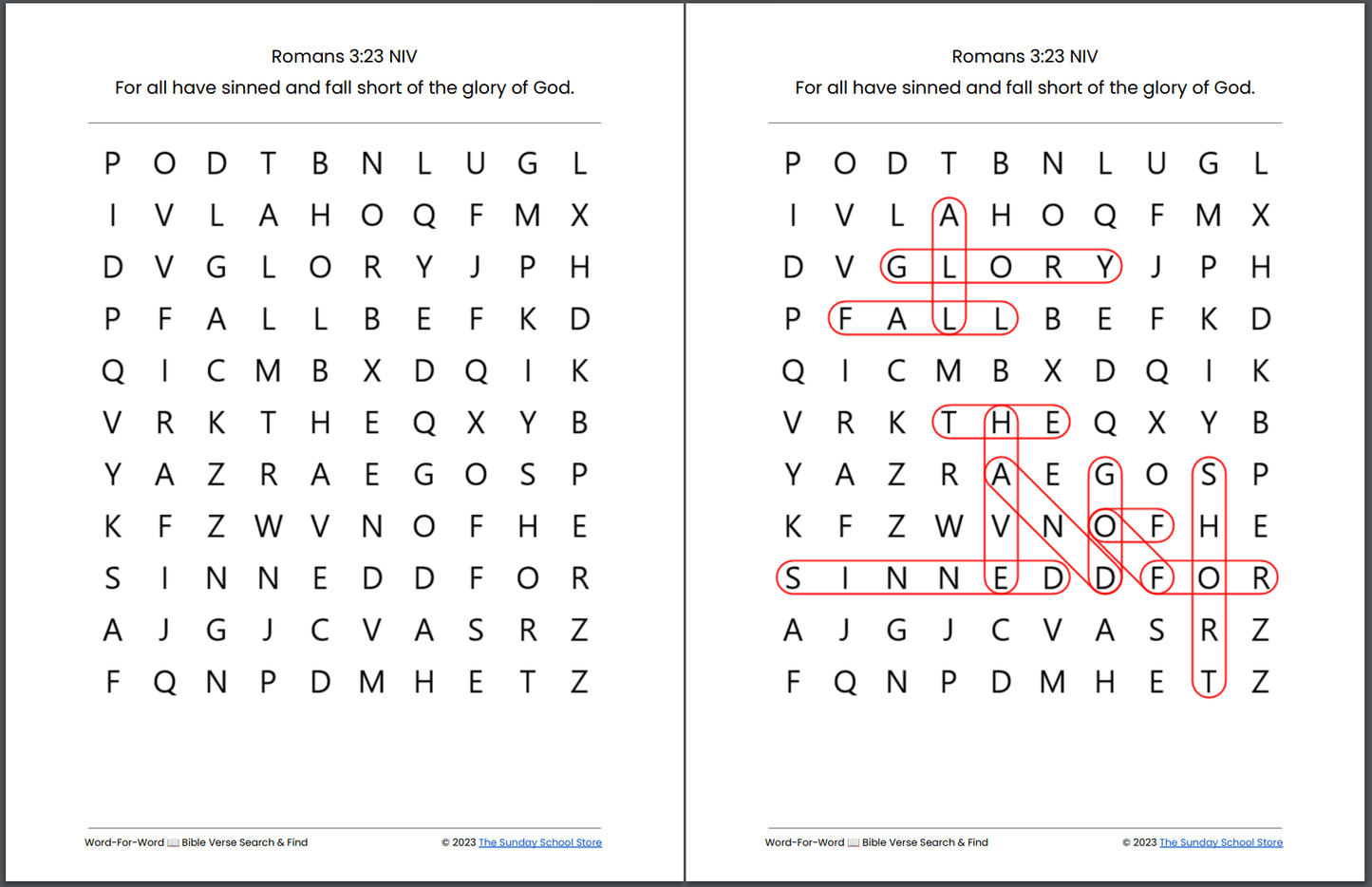 25 Free Bible Word Search Puzzles [PDF Printable Download]