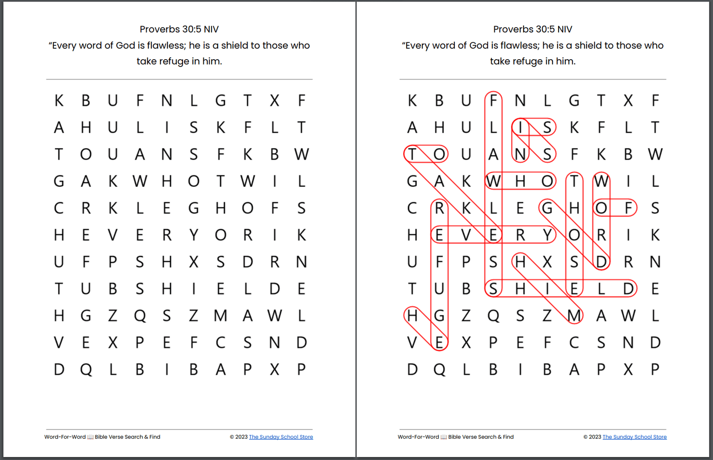 25 Free Bible Word Search Puzzles [PDF Printable Download]