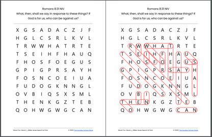 25 Free Bible Word Search Puzzles [PDF Printable Download]