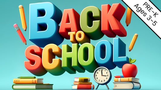 Back-To-School 4-Week Preschool Curriculum (ages 3-5)