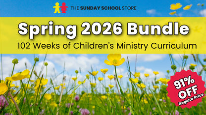 102-Week Spring Children's Ministry Curriculum Bundle Deal