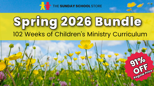 102-Week Spring Children's Ministry Curriculum Bundle Deal