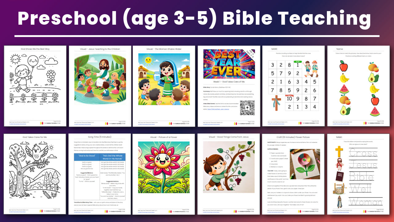 [Coming Soon] Preschool Curriculum (Ages 3-5)