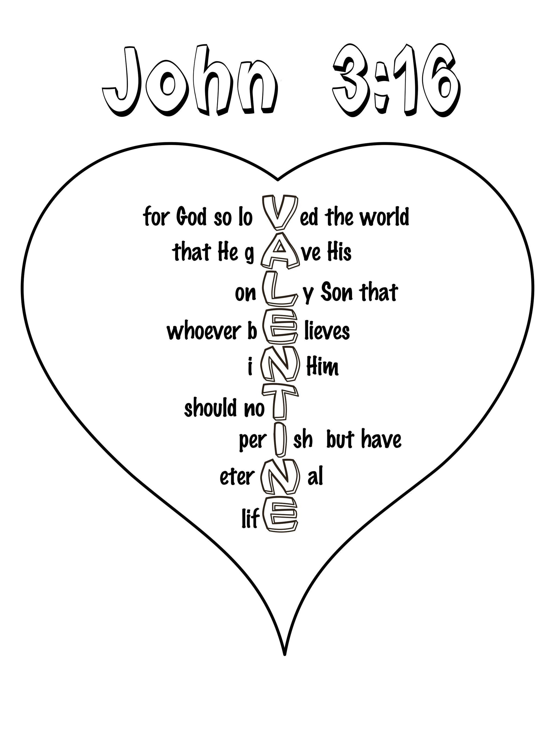 Valentine's Day Printable Bundle (free download) Coloring and Lesson Activities - Sunday School Store 