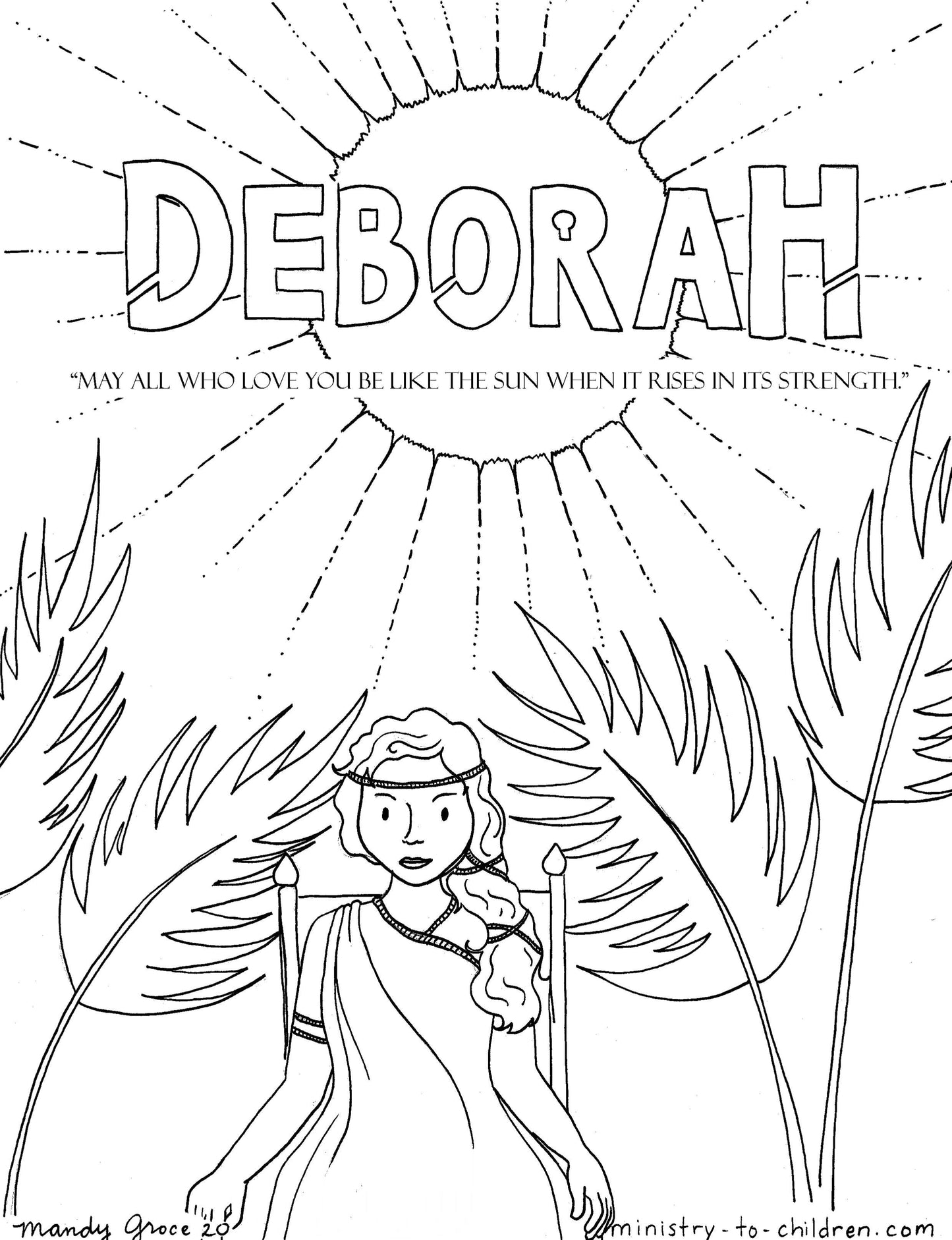 Bible Heroes Coloring Book (Free 11-Page Download) - Sunday School Store 