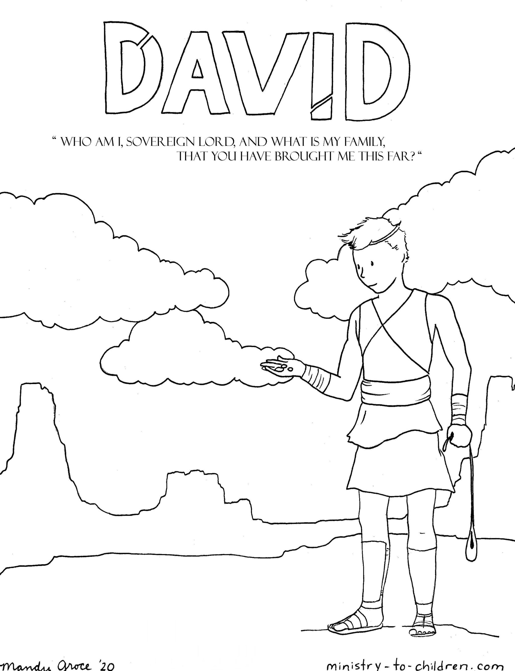 Bible Heroes Coloring Book (Free 11-Page Download) - Sunday School Store