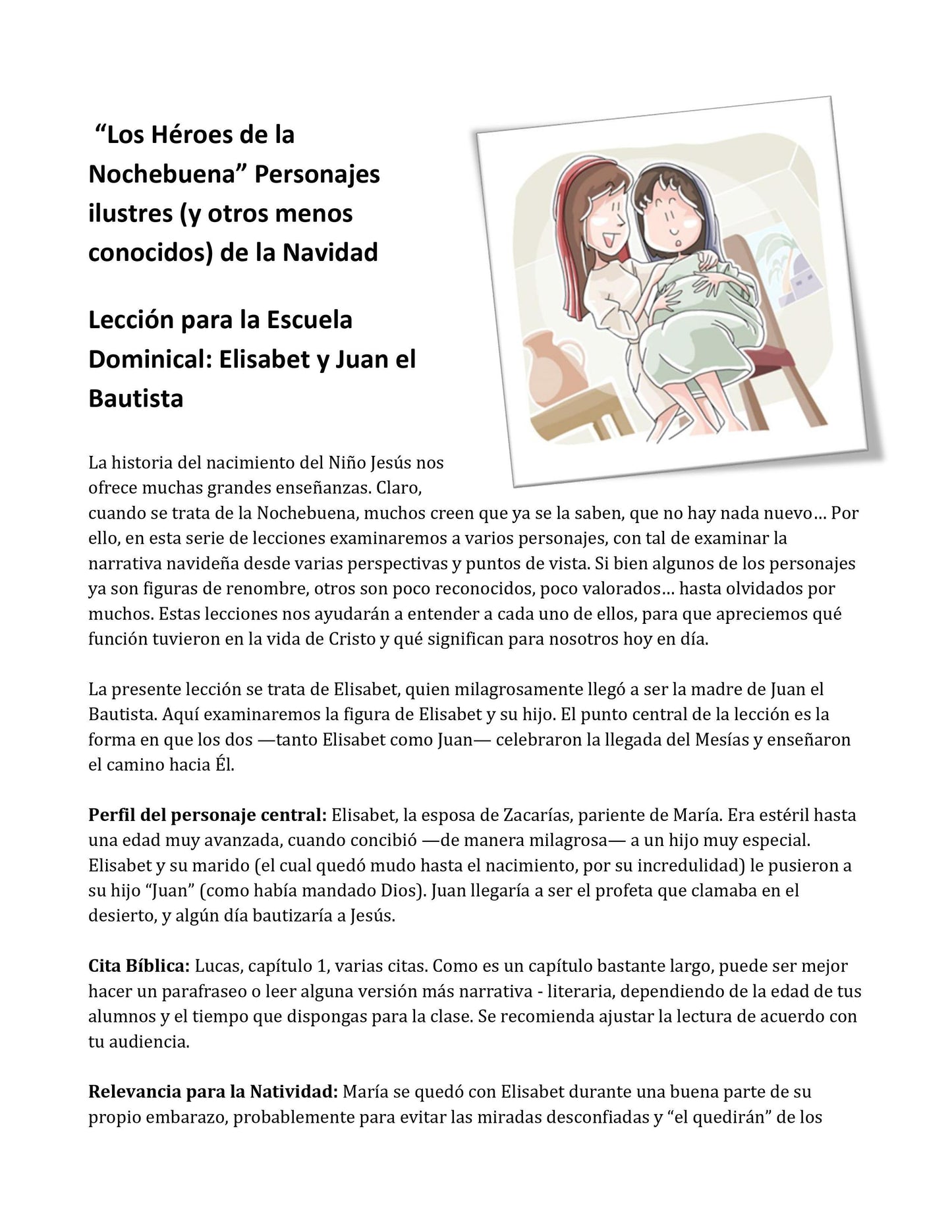 “Los Héroes de la Nochebuena”  5 lecciones bíblicas en español (5-Week Christmas Curriculum in Spanish)  (download only) - Sunday School Store 