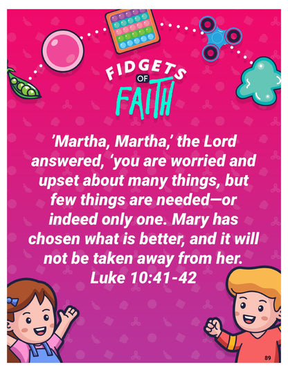 Mary and Martha Sunday School Lesson (Luke 10:38-42) Free Lesson Download - Sunday School Store 