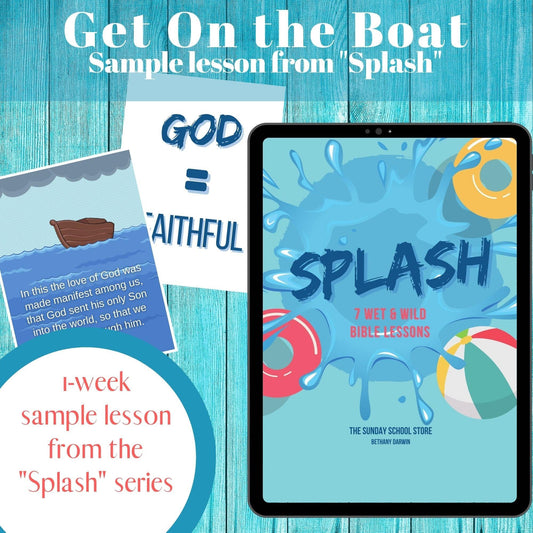 Splash! Free Sample Lesson (download only) - Sunday School Store 