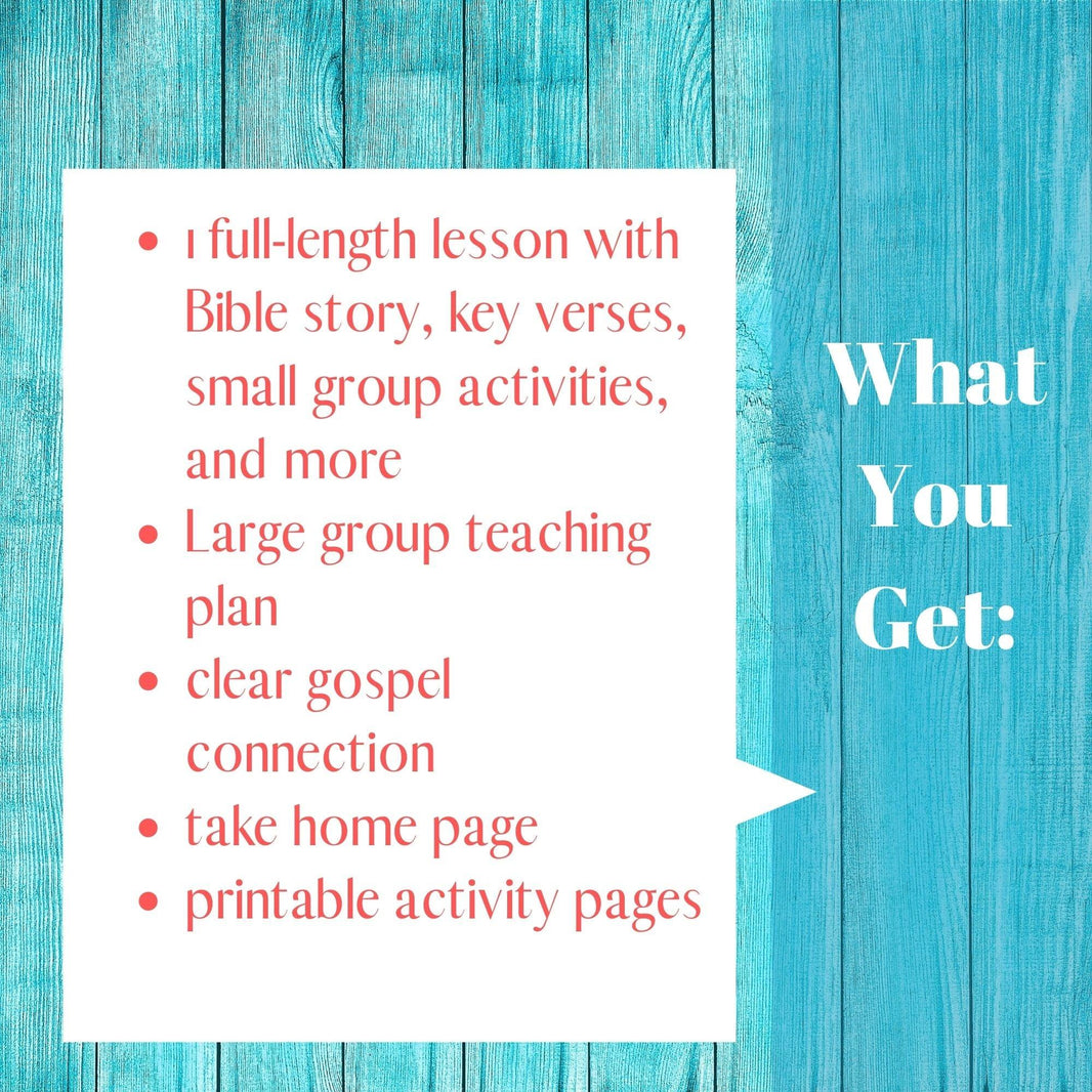 Free Sunday School Curriculum PDF Downloads Page 2 - Sunday School Store