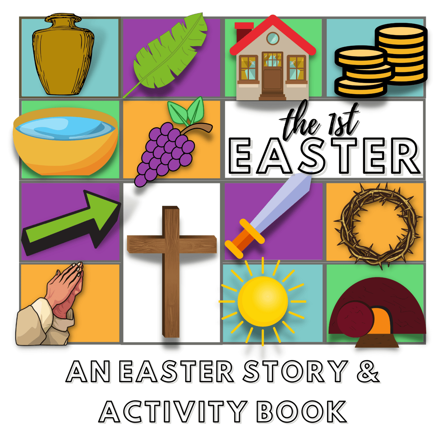 The 1st Easter: Story in Pictures Kids Activity Book (printable