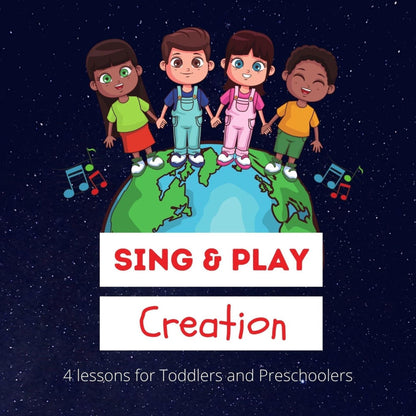 Sing and Play Creation: 4 Lessons for Preschool and Toddlers (download only) - Sunday School Store 