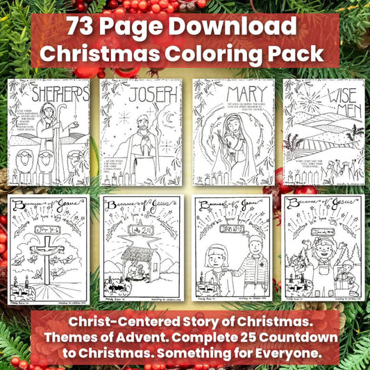 73 Christmas Coloring Pages (FREE) PDF Download - Sunday School Store 