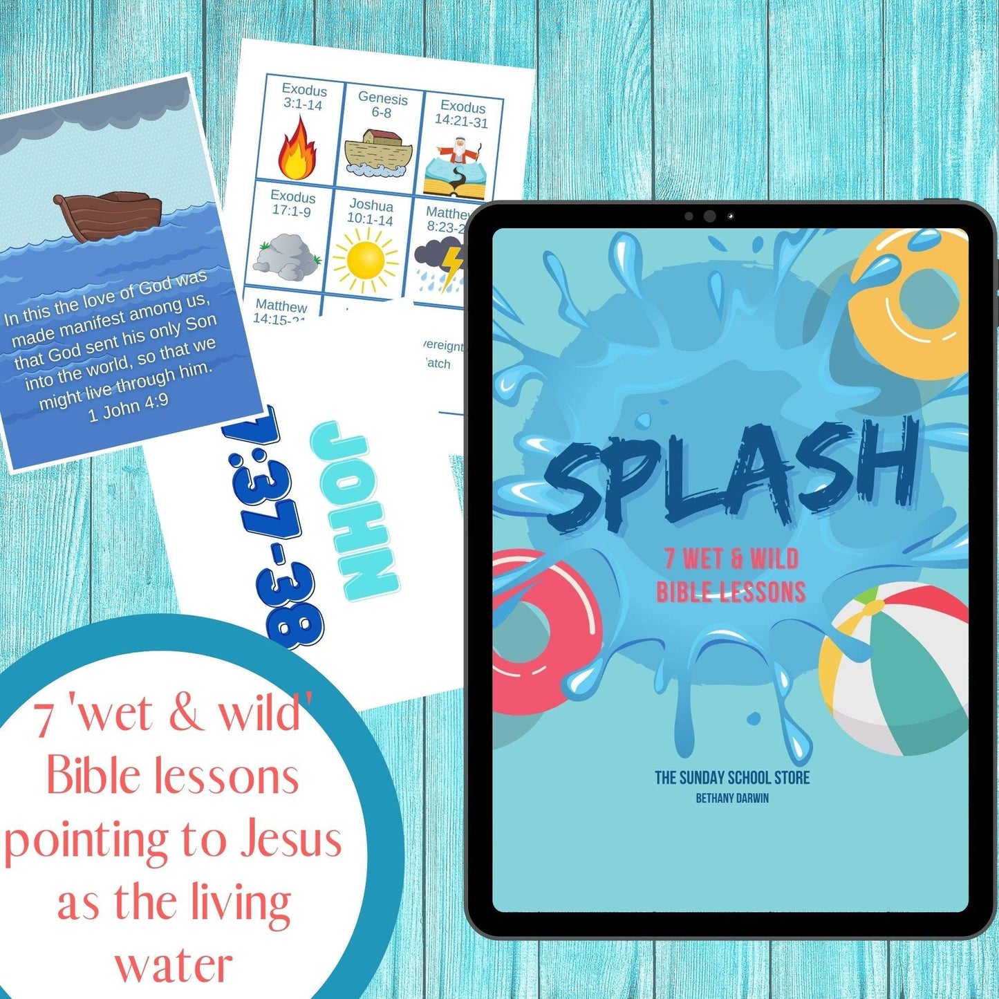 Splash! 7-Week Children's Ministry Curriculum (download only) - Sunday School Store 