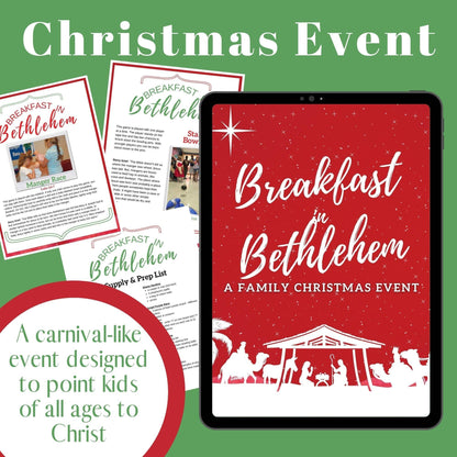 Breakfast in Bethlehem Christmas Event (download only) - Sunday School Store 