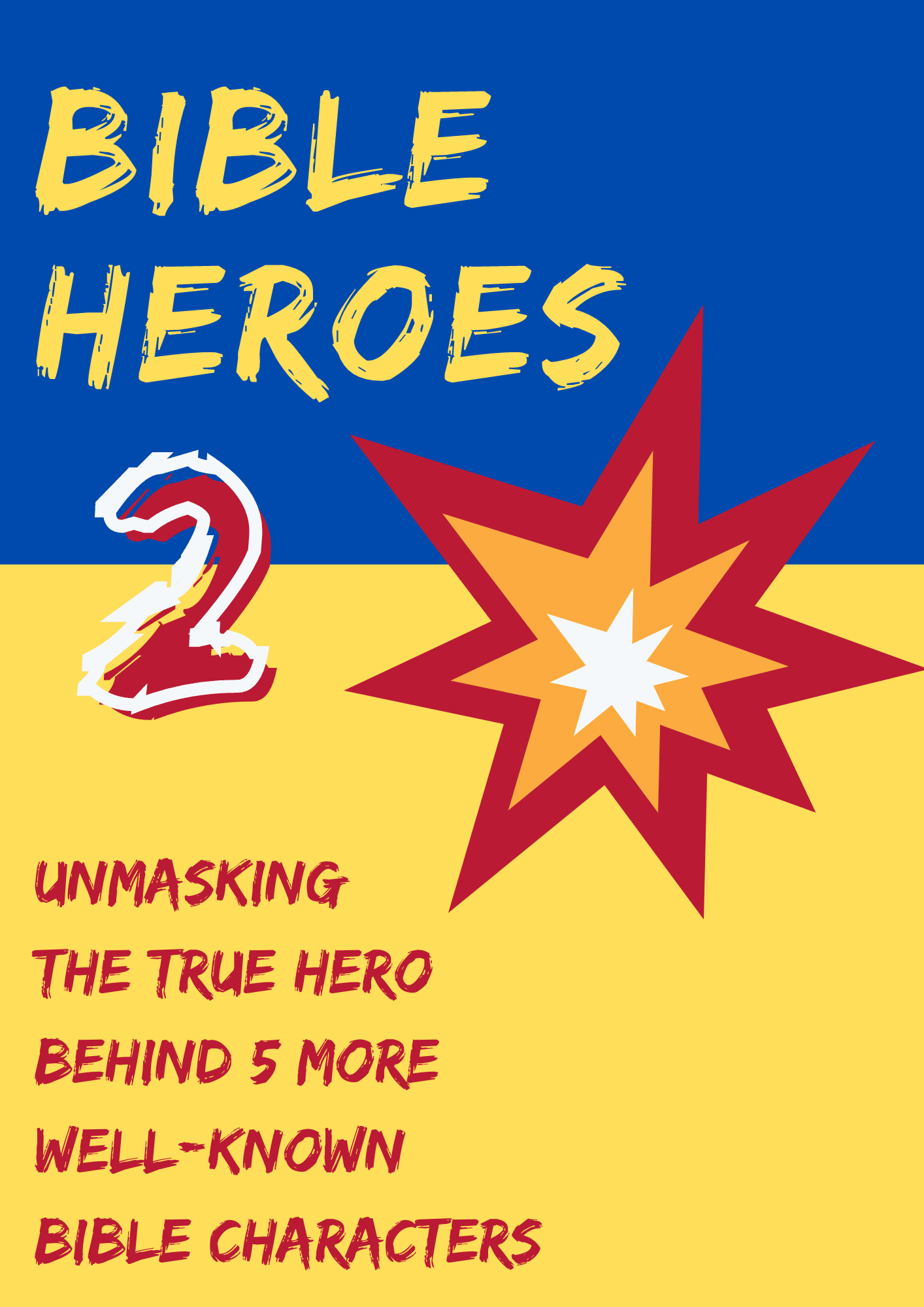 Bible Heroes Unit Two: 5-Lesson Sunday School Curriculum (download only) - Sunday School Store 