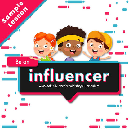 Be an Influencer: Free Sample Lesson Plan (download only) - Sunday School Store 