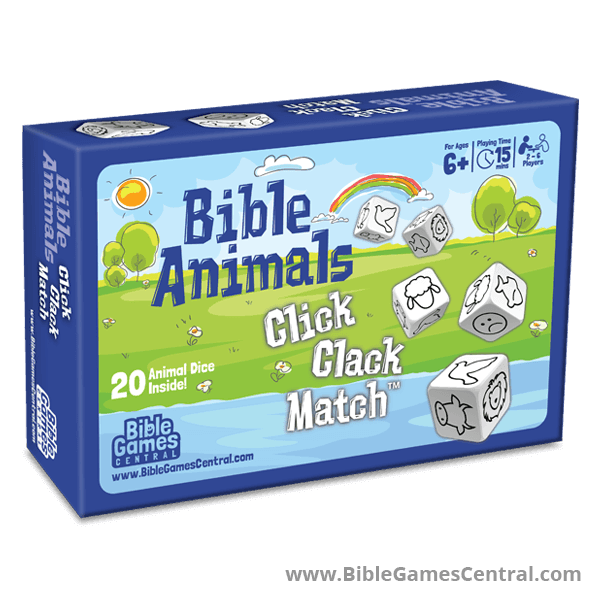 Bible Animals Click Clack Match for Children (printed) - Sunday School Store 