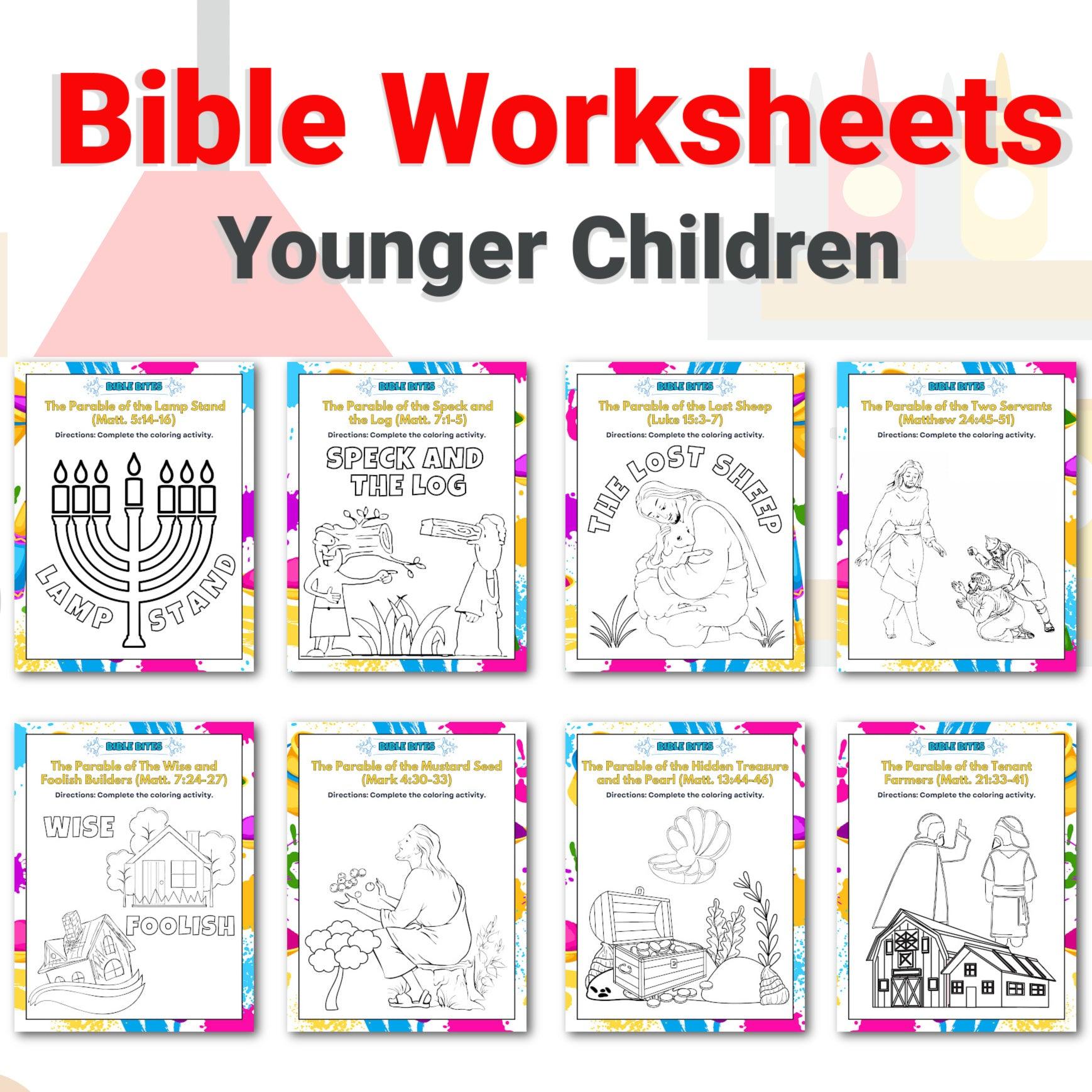 Bible Bites: 10-Lessons on the Parables of Jesus (download only) - Sunday School Store 