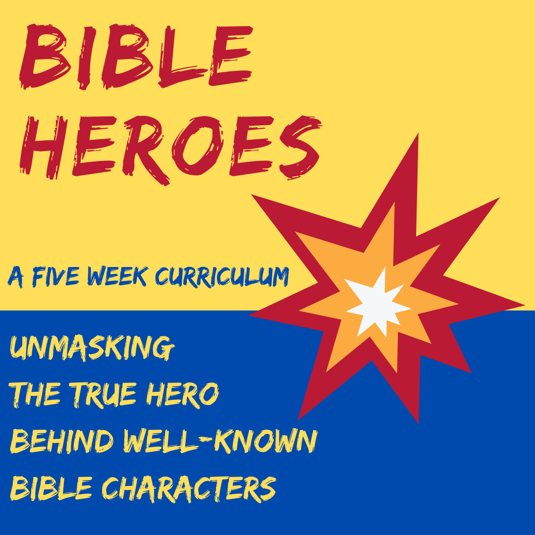 Bible Heroes: 5-Week Children's Ministry Curriculum (download only) - Sunday School Store 