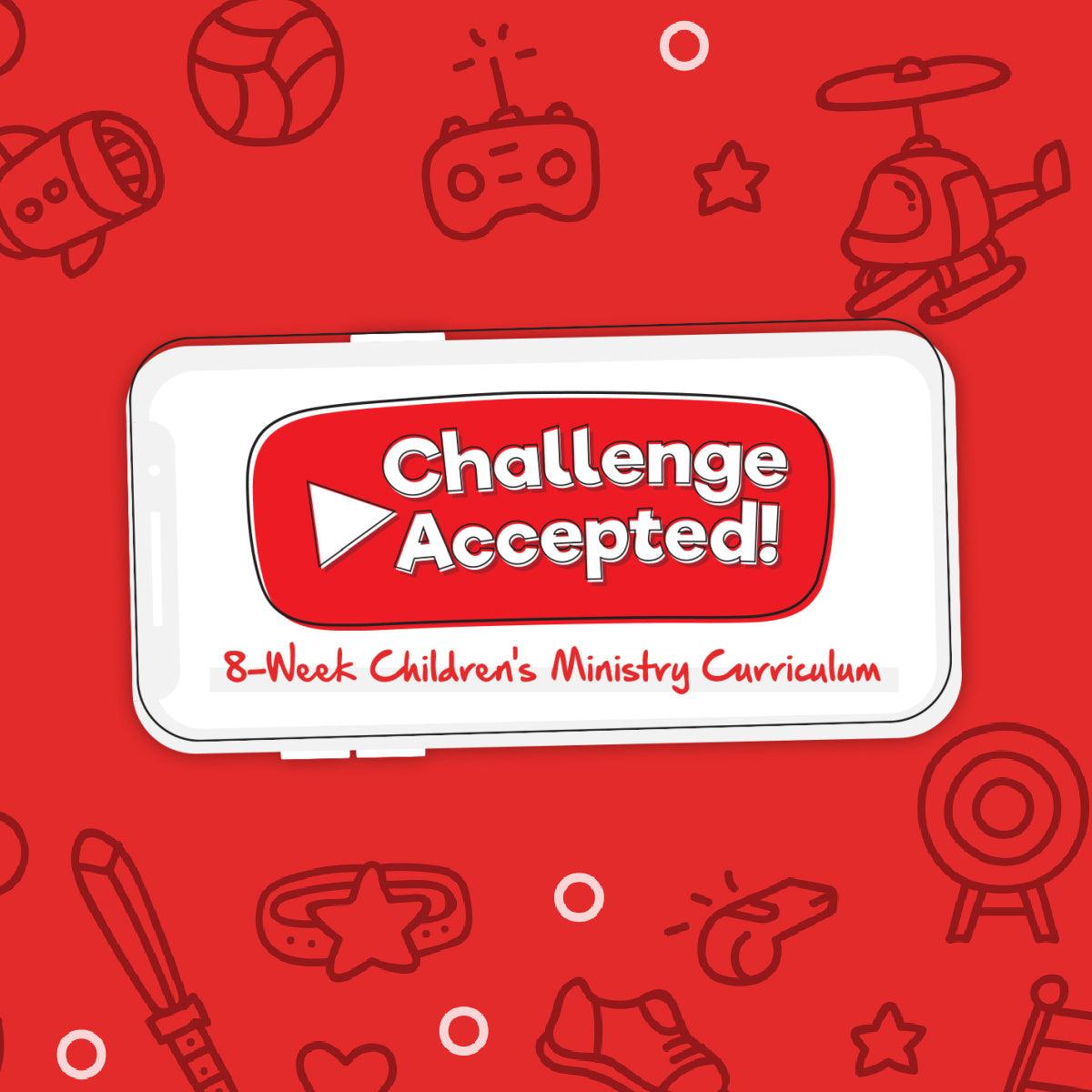 Challenge Accepted: 8-Week Children's Ministry Curriculum (download only) - Sunday School Store 