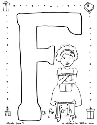 Bible Alphabet Coloring Pages (26 pages) download only - Sunday School ...