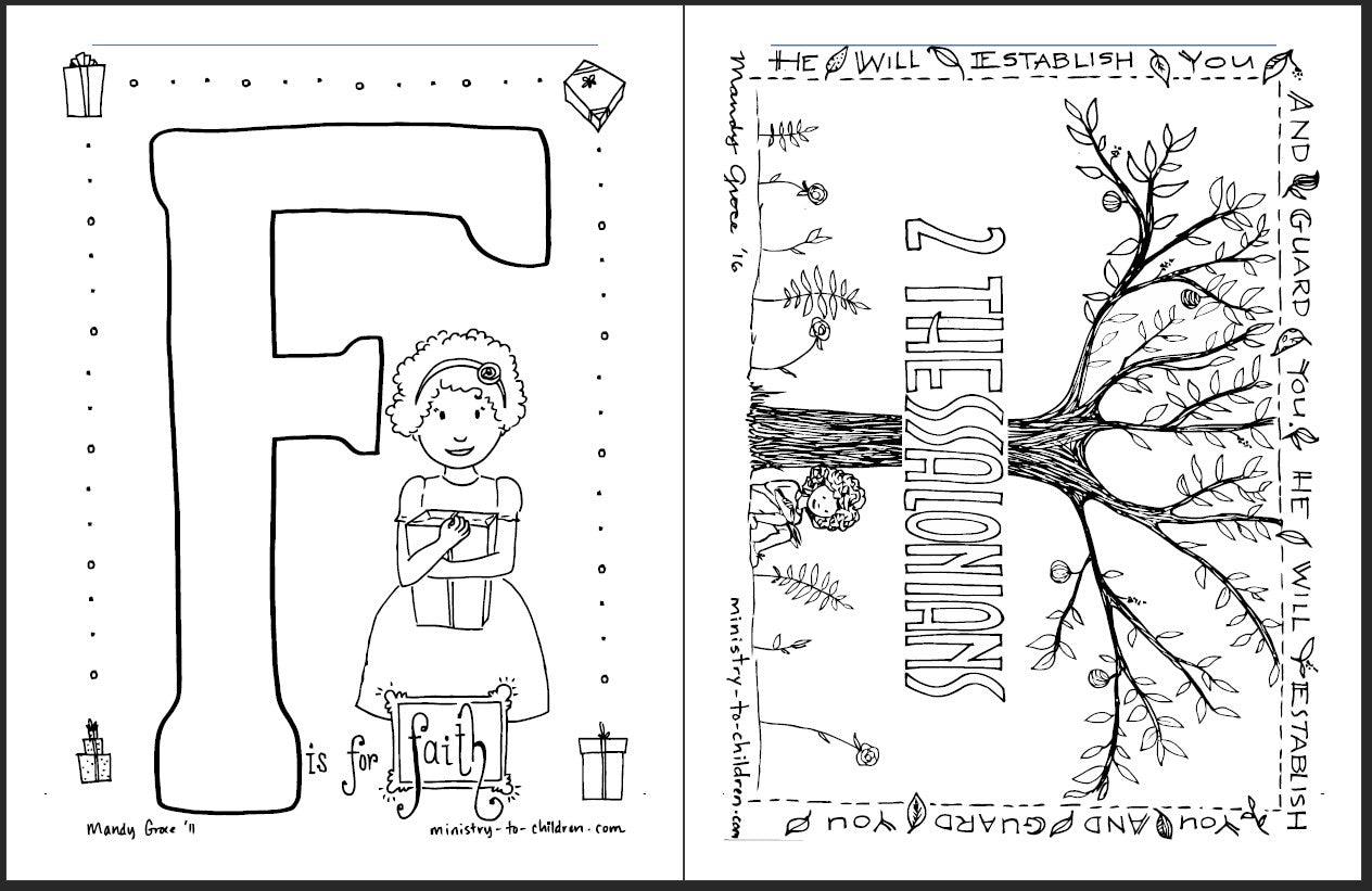 Stand Firm in Jesus (2 Thessalonians 2) Printable Bible Lesson & Sunday School Activities - Sunday School Store 