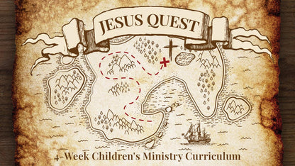 Jesus Quest 4-Week Children’s Ministry Curriculum - Sunday School Store 