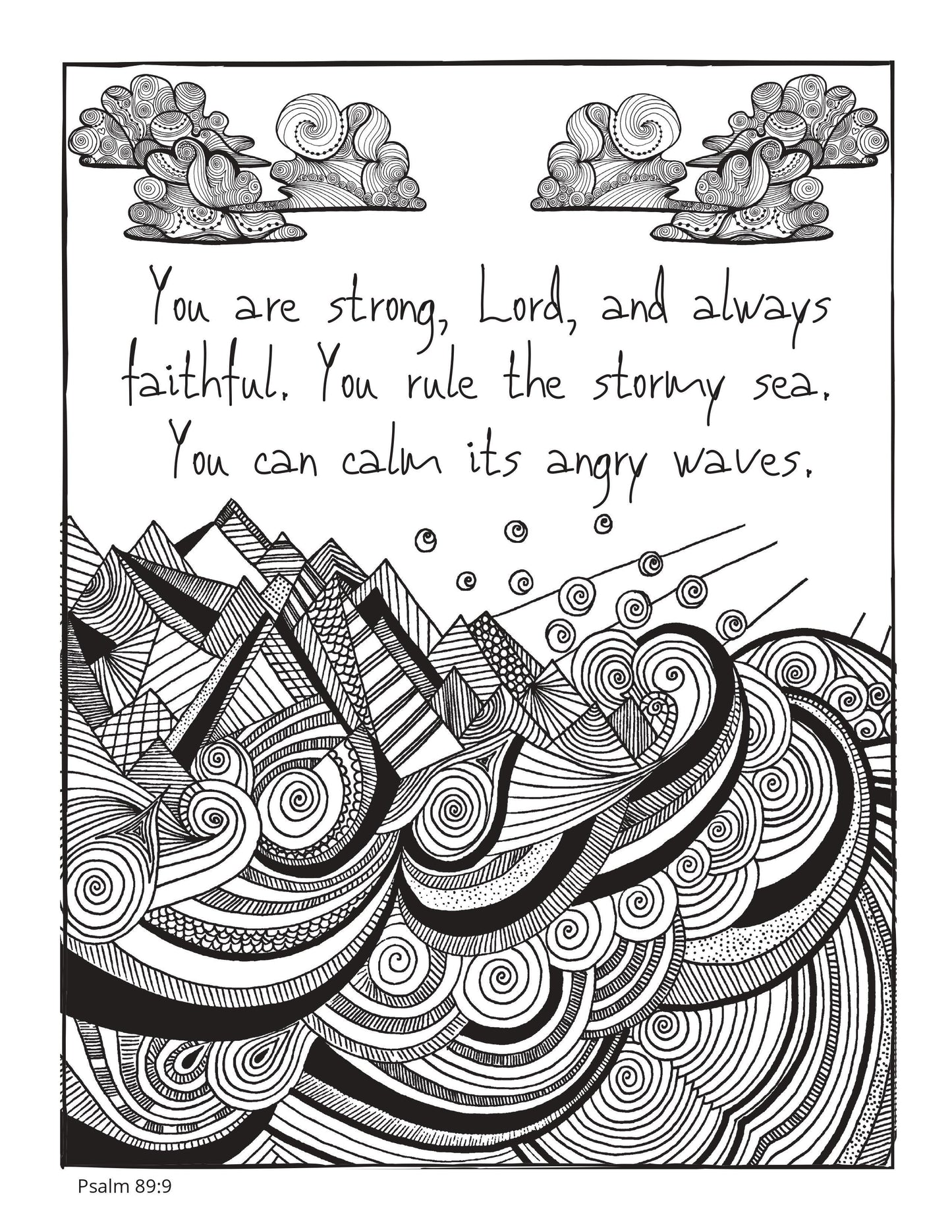 Bible Memory Verse Coloring Book (31 Pages) download only - Sunday School Store 