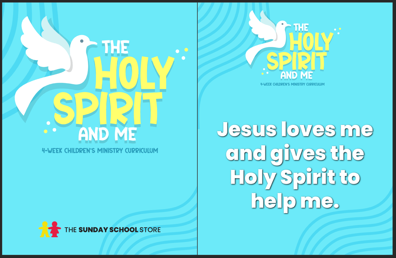 The Holy Spirit And Me: Free Week #1 Sample Lesson - Sunday School Store