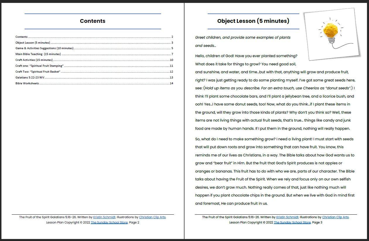 The Fruit of the Spirit (Galatians 5:16-26) Printable Bible Lesson & S – Sunday School Store the-fruit-of-the-spirit-galatians-5-16-26-printable-bible-lesson-s-sunday-school-store