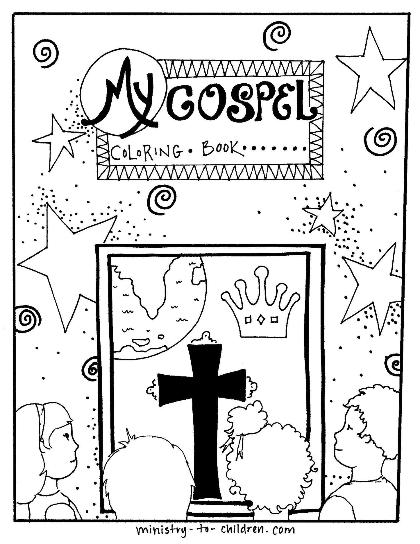 Jesus is my King: 5-Page Coloring Book (FREE) download only - Sunday School Store 