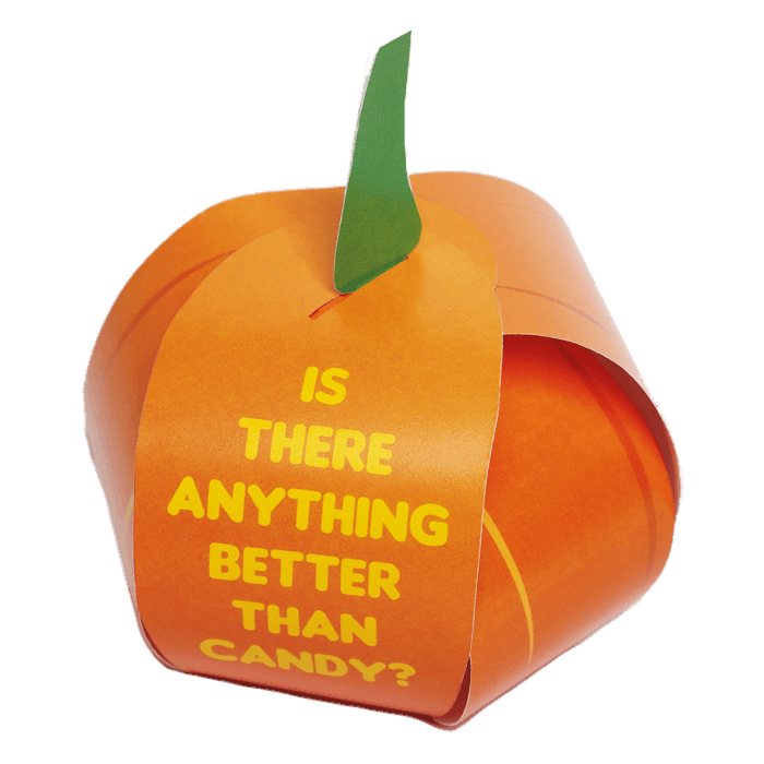 Pumpkin Gospel Tract: Is There Anything Better Than Candy? (Pack of 20) - Sunday School Store 