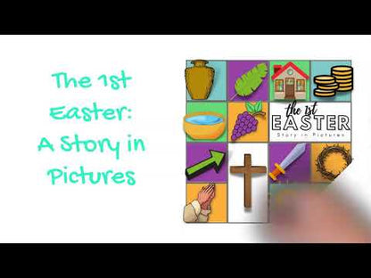 "The 1st Easter: Story in Pictures" Kids Activity Book (printable download)