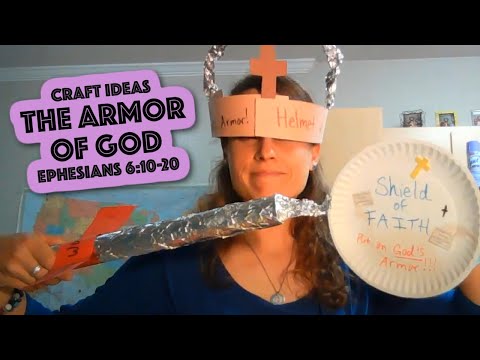 The Armor of God (Ephesians 6:10-20) Printable Bible Lesson & Sunday S ...