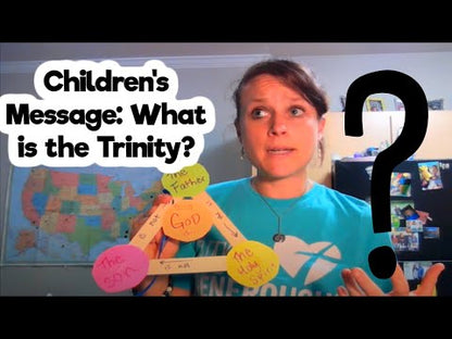 The Trinity: God is Three in One. Printable Bible Lesson & Sunday School Activities