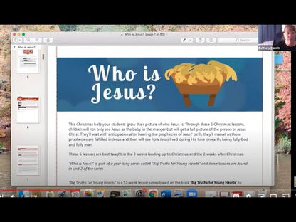 Who Is Jesus? 5-Week Christmas Curriculum (download only)