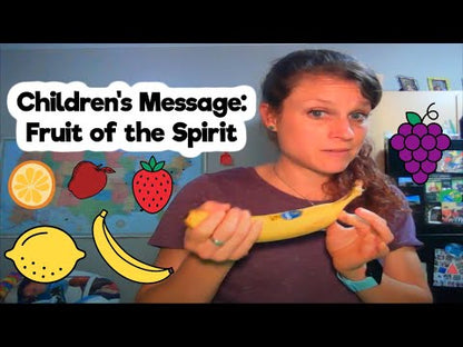 The Fruit of the Spirit (Galatians 5:16-26) Printable Bible Lesson & Sunday School Activities