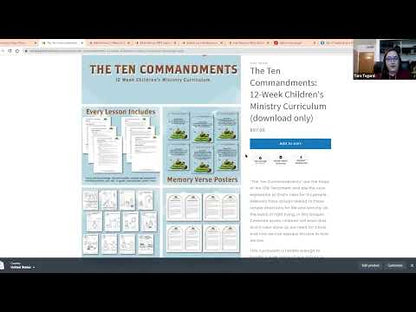 The Ten Commandments: Free Sample Lesson (download only)