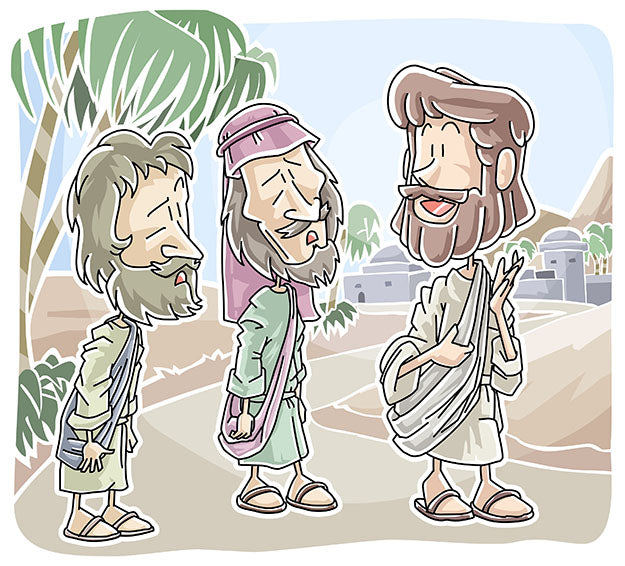 Jesus on the Road to Emmaus (Luke 24:13-35) Printable Bible Lesson & Sunday School Activities