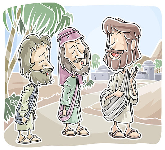 Jesus on the Road to Emmaus (Luke 24:13-35) Printable Bible Lesson & Sunday School Activities