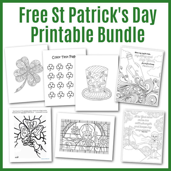 St. Patrick's Day Printable Bundle (Free) Download - Sunday School Store