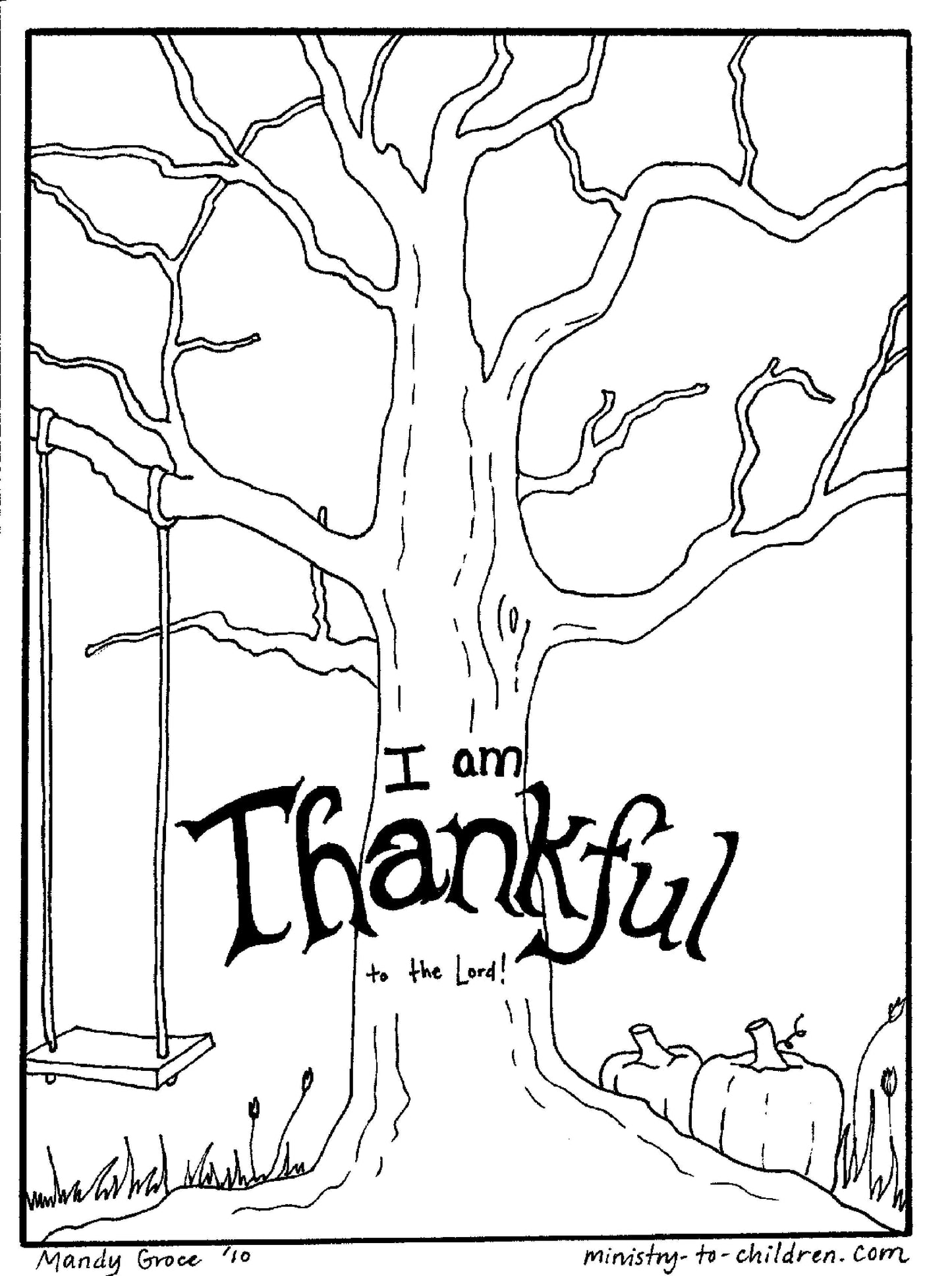 Thanksgiving Coloring Pages (FREE) 8-Page PDF Download - Sunday School Store 