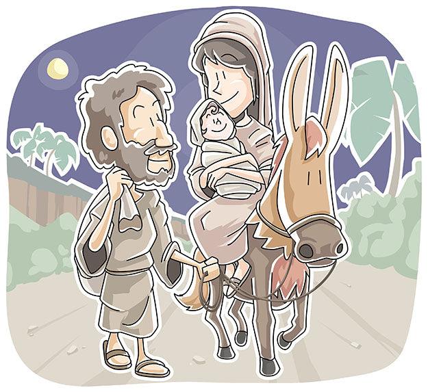 The Escape to Egypt (Matthew 2:13-23) Printable Bible Lesson & Sunday School Activities